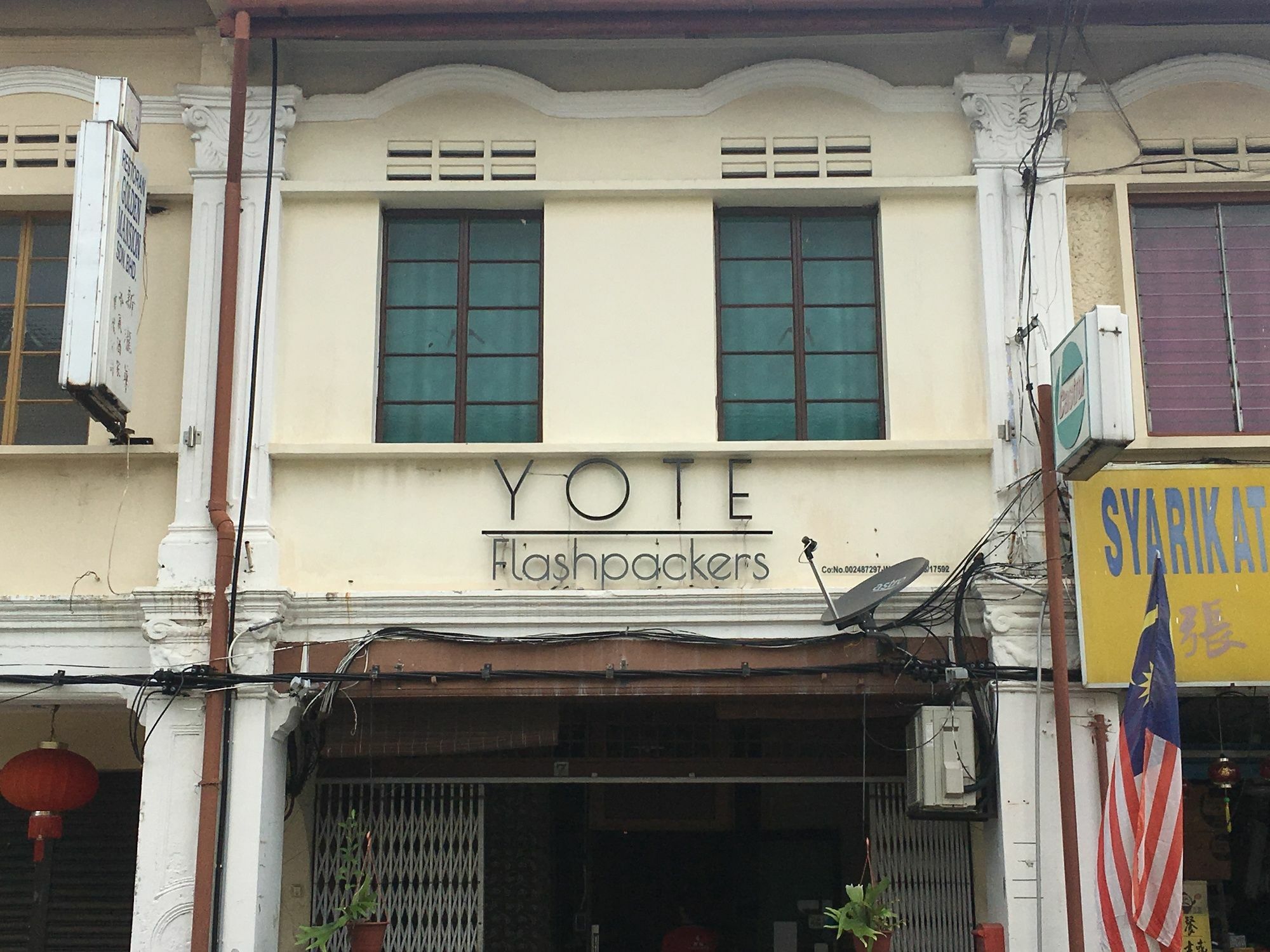 Yote Flashpackers Malacca Εξωτερικό φωτογραφία